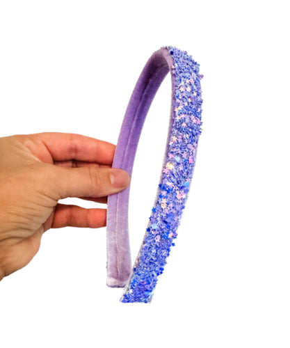 Sparkling Star Light Purple Headband