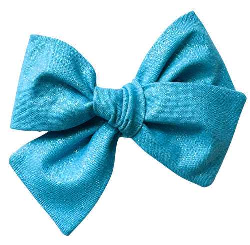 Blue Glitter Cotton