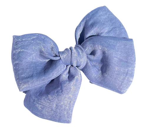 Frosted Periwinkle Crushed Satin