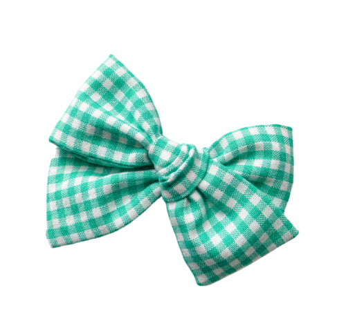 Seafoam Gingham